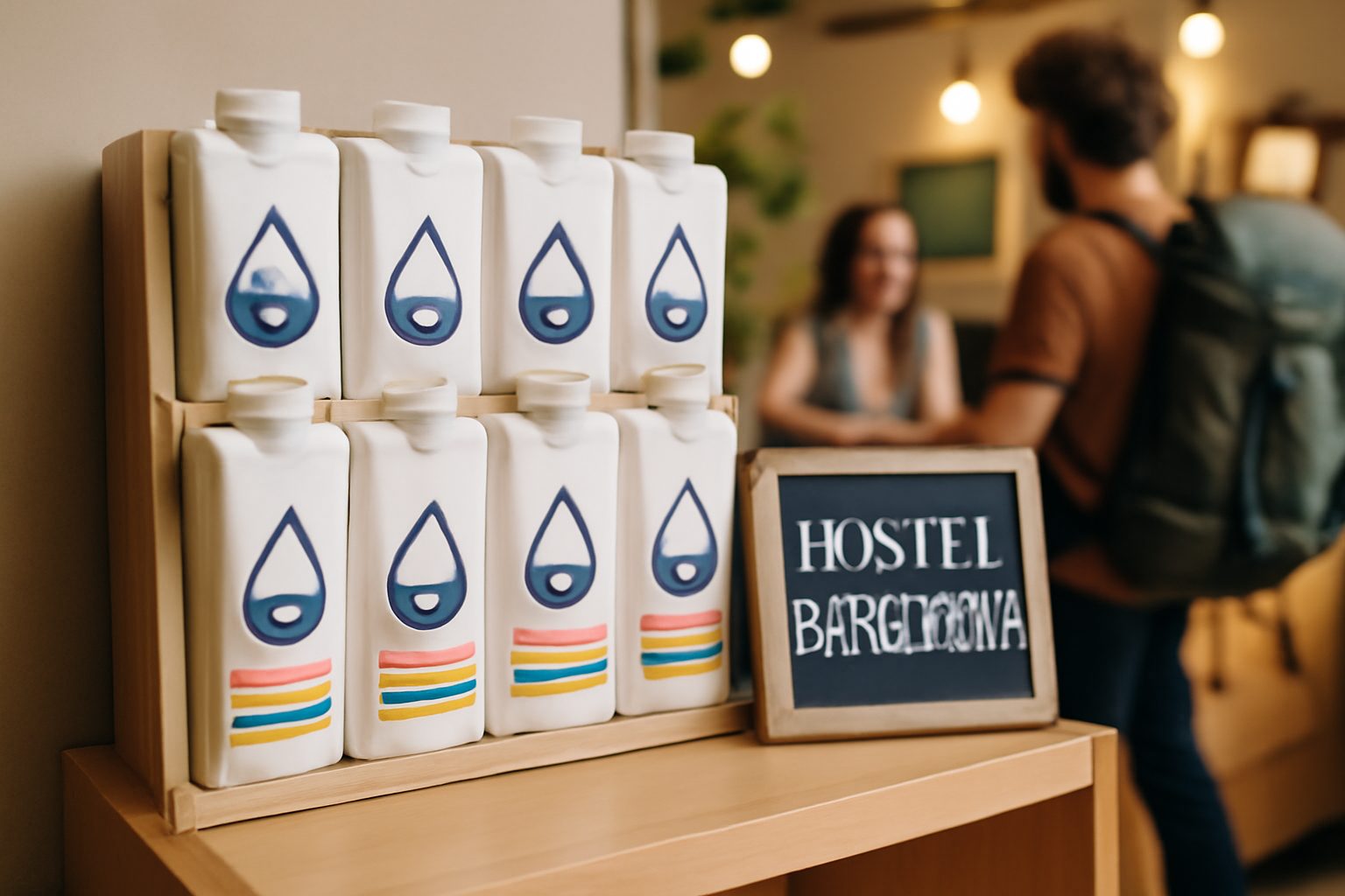 HOT BCN Water Carton distribution